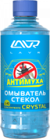 омыватель стекол концентрат анти муха crystal lavr glass washer concentrate anti fly 330мл фото
