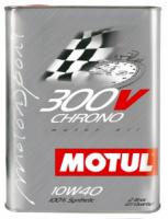 Спортивное моторное масло MOTUL 300V Chrono 10W-40 RACING, 2л Спортивное моторное масло MOTUL 300V Chrono 10W-40 RACING, 2л